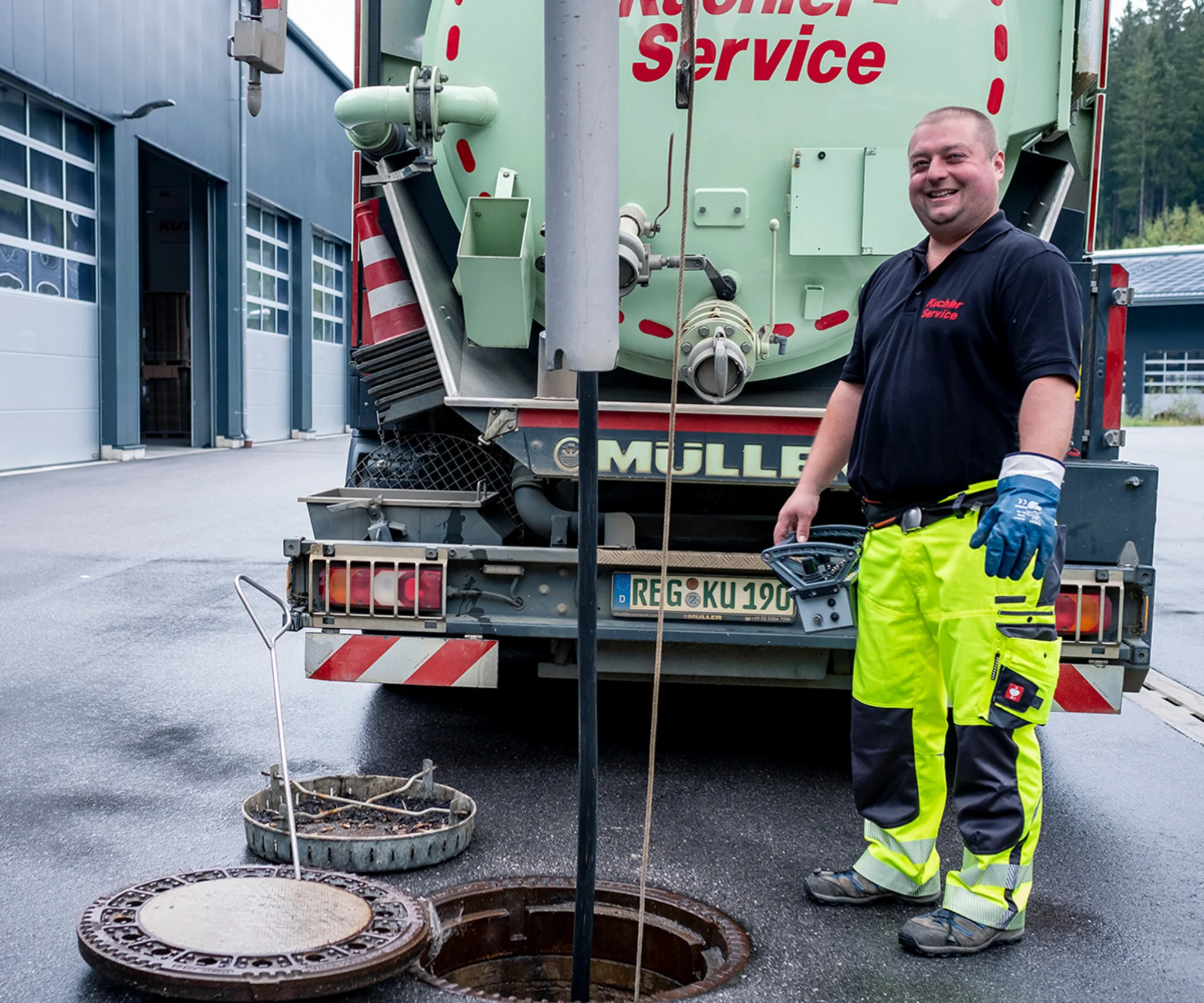 Leistungen für Kanalreinigung und Rohrreinigung in Passau